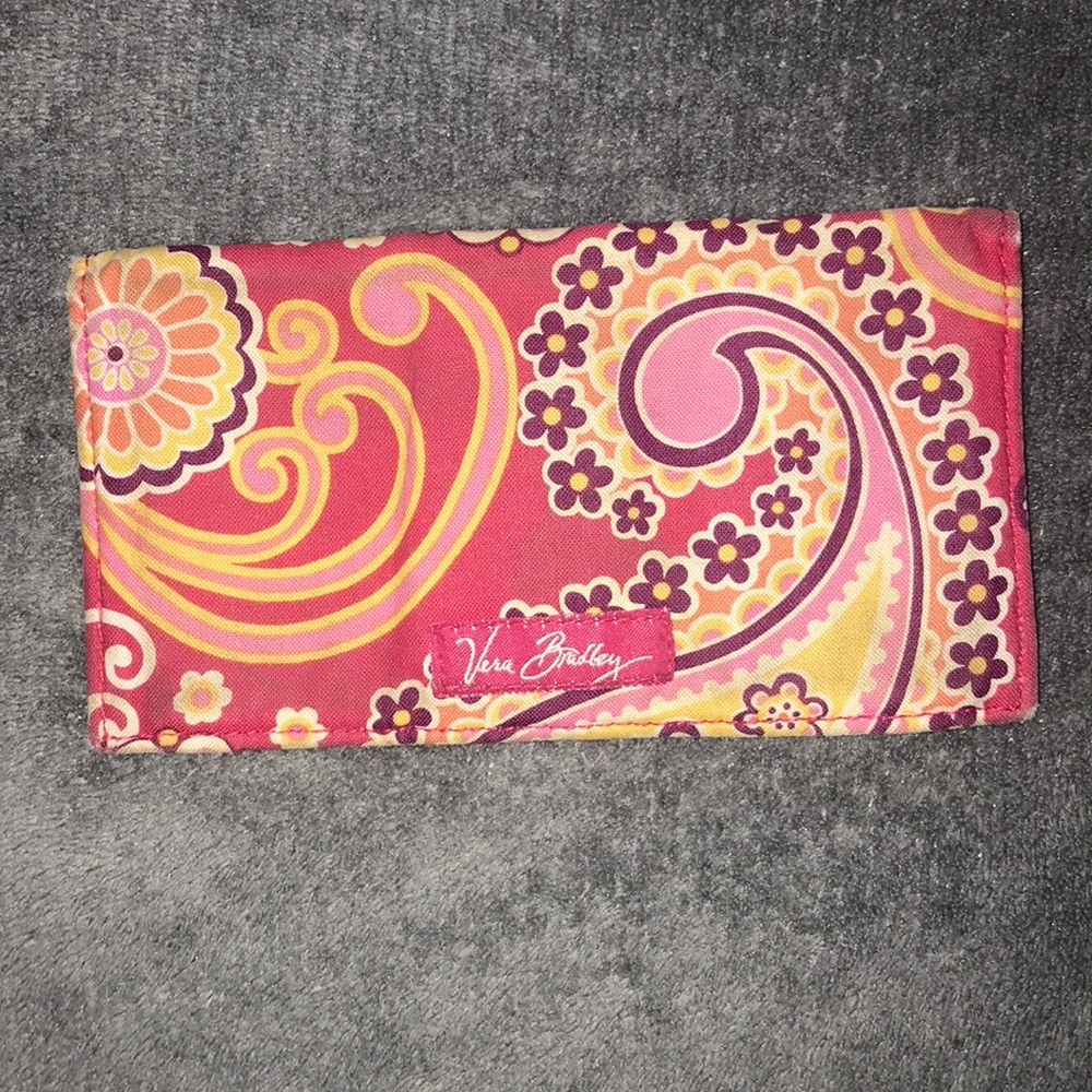 Vera Bradley check holder!